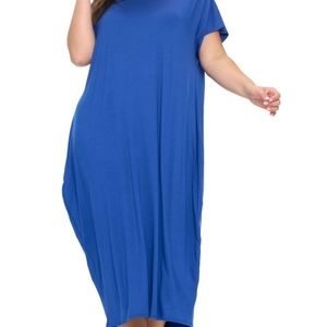 Plus size maxi dress